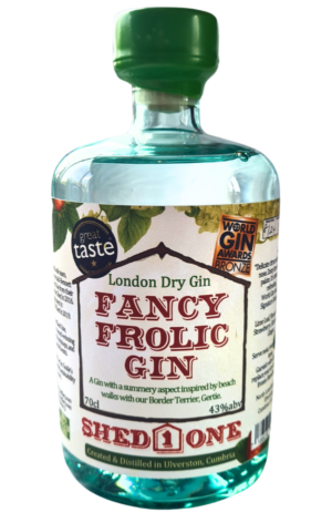 Fancy Frolic Gin Shed One Distillery