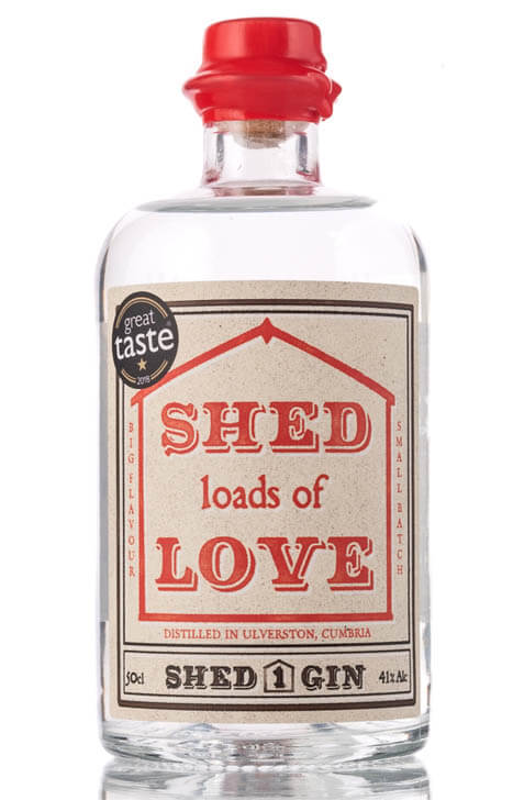 Shed Loads of Love | Shed 1 Distillery - Lake District Gin