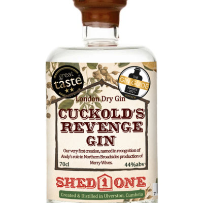 Cuckolds Revenge Gin Shed One Distillery