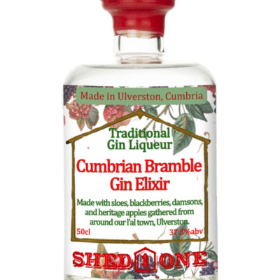 Bottle of Cumbria Bramble Liqueur