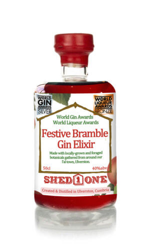 Festive Bramble Gin Elixir Shed One