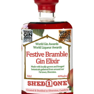 Festive Bramble Gin Elixir Shed One