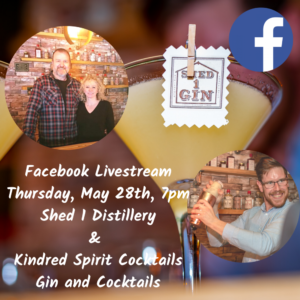 Facebook Livestream Gin & Cocktails