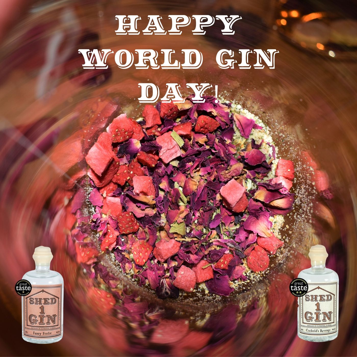 World Gin Day Facts & Gin Tin Shed One Distillery