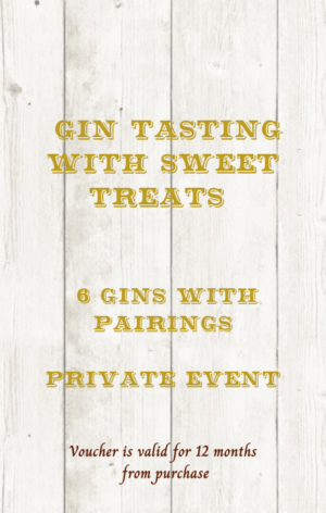 Gin Tasting with Sweet Treats