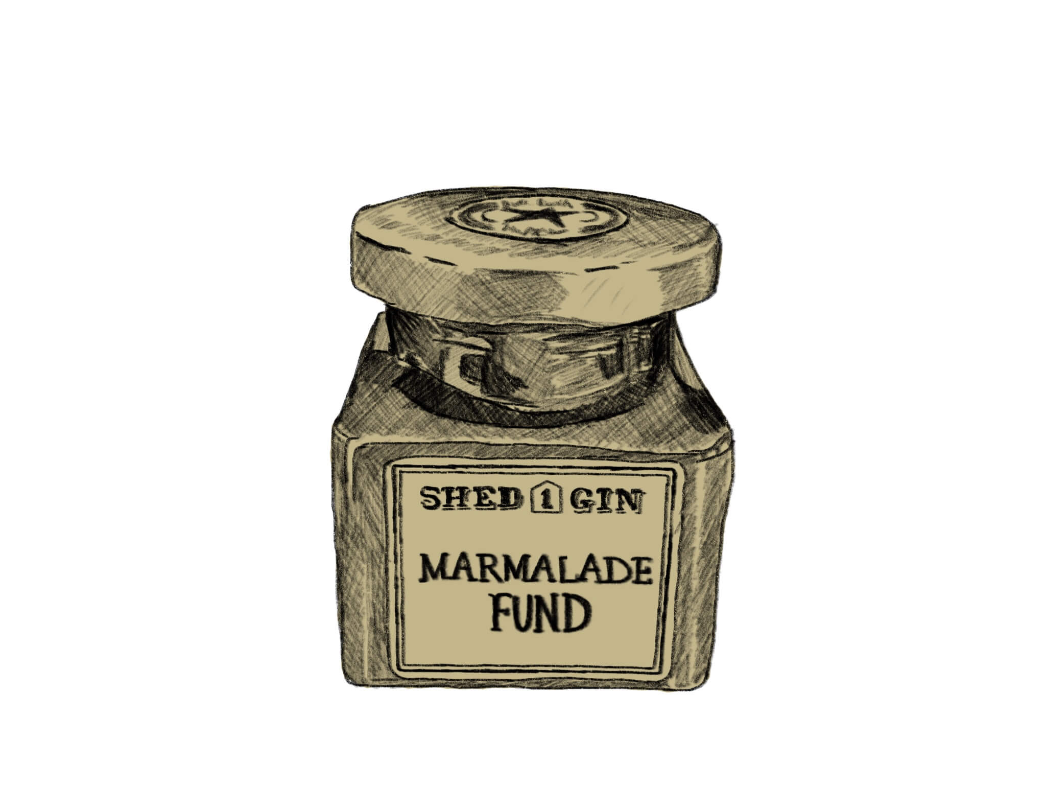 Shed 1 Gin Charity Marmalade Fund