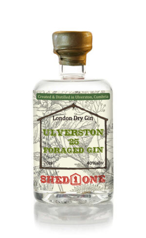 Bottle of Ulverston Foraged Gin