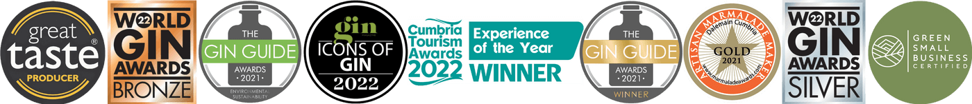 Awards_Shed 1 Gin_Cumbria Experience of the Year_2022