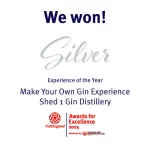 Visit England Excellence Awards Silver_Shed One_2023