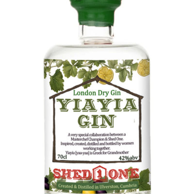 Yiayia 70cl Great British Food Award Shed One Distillery