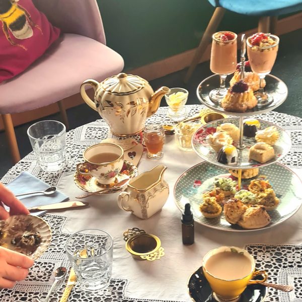 Afternoon Tea with Gin at Shed One