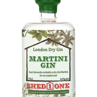 Martini Gin Shed One Distillery, Ulverston