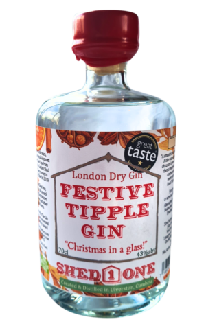 Festive Tipple GIn Shed One Distillery