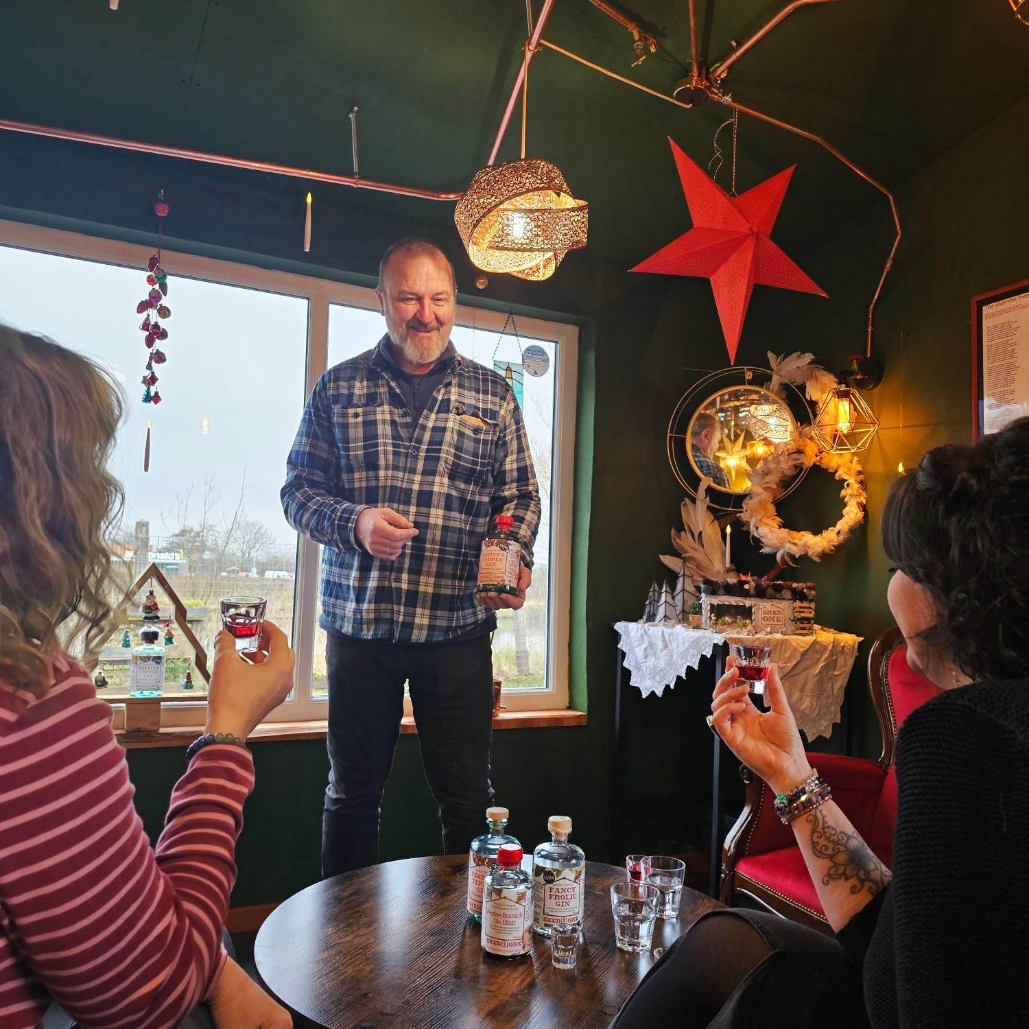 Shed One Distillery Tour Tasting_Chat