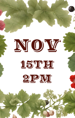 Afternoon G&Tea with Tour-November 15th, 2pm