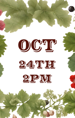 Afternoon G&Tea with Tour-October 24th, 2pm