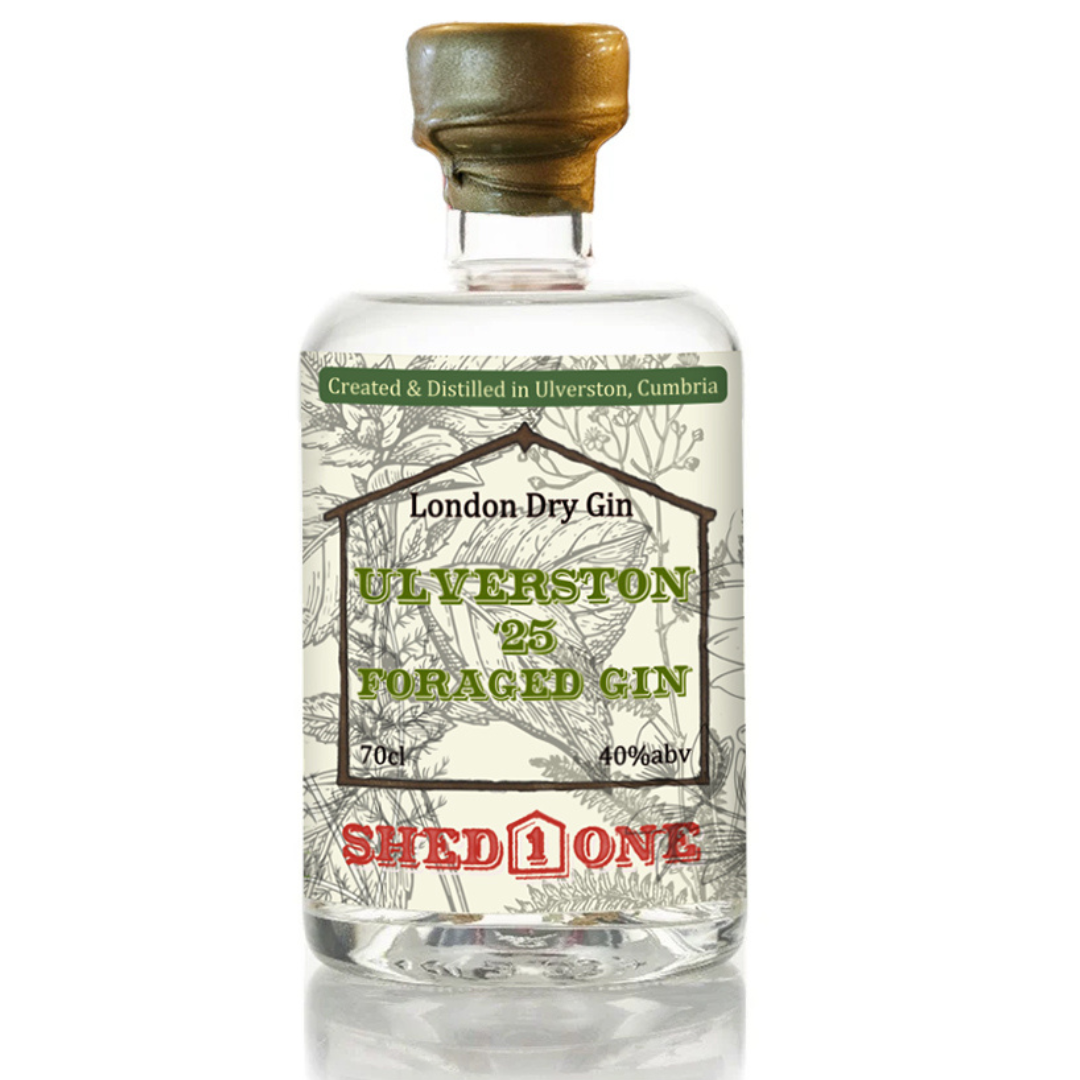 Bottle of Ulverston 2025 Foraged Gin